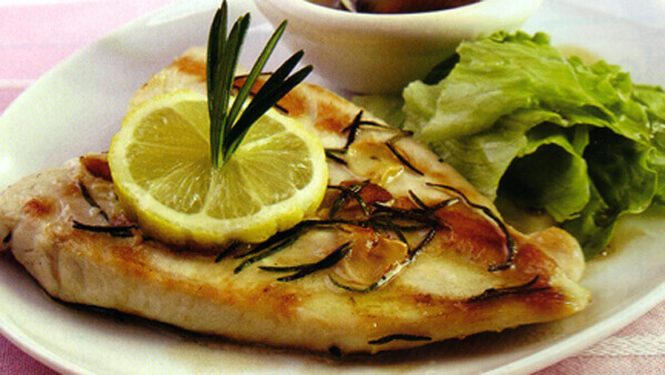 avondmaaltijden met kip en rozemarijn