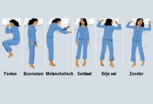 Wat je slaaphouding over je zegt