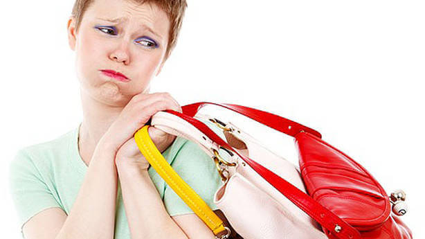 botten beschadigen grote schoudertas