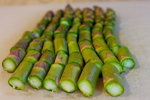 Asperges om je aderen te reinigen