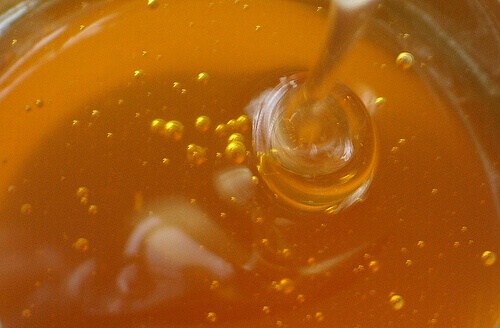 Close-up van honing