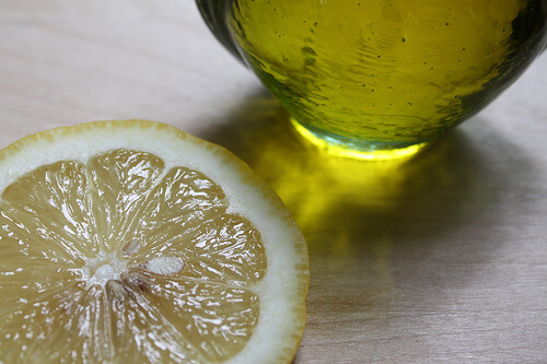 Olijfolie met citroen