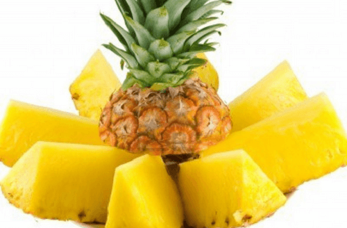 Heerlijke rijpe ananas