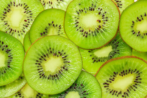 Kiwi is goed voor de spijsvertering