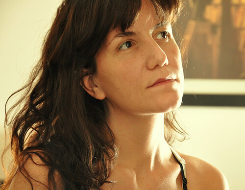 Droevige vrouw