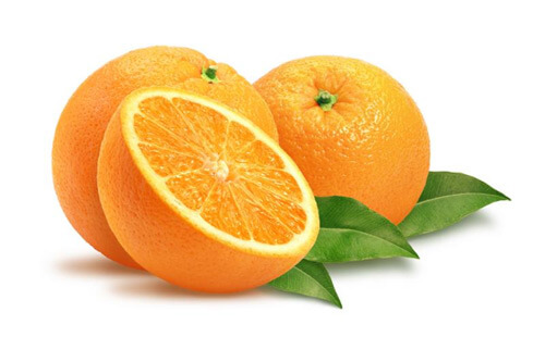 Gezichtsvlekken verminderen met sinaasappel