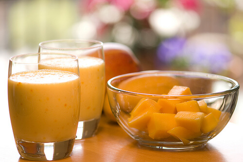 Mango voor een maaltijdvervangende smoothie