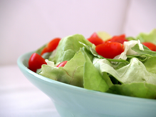 Salade met Tomaat