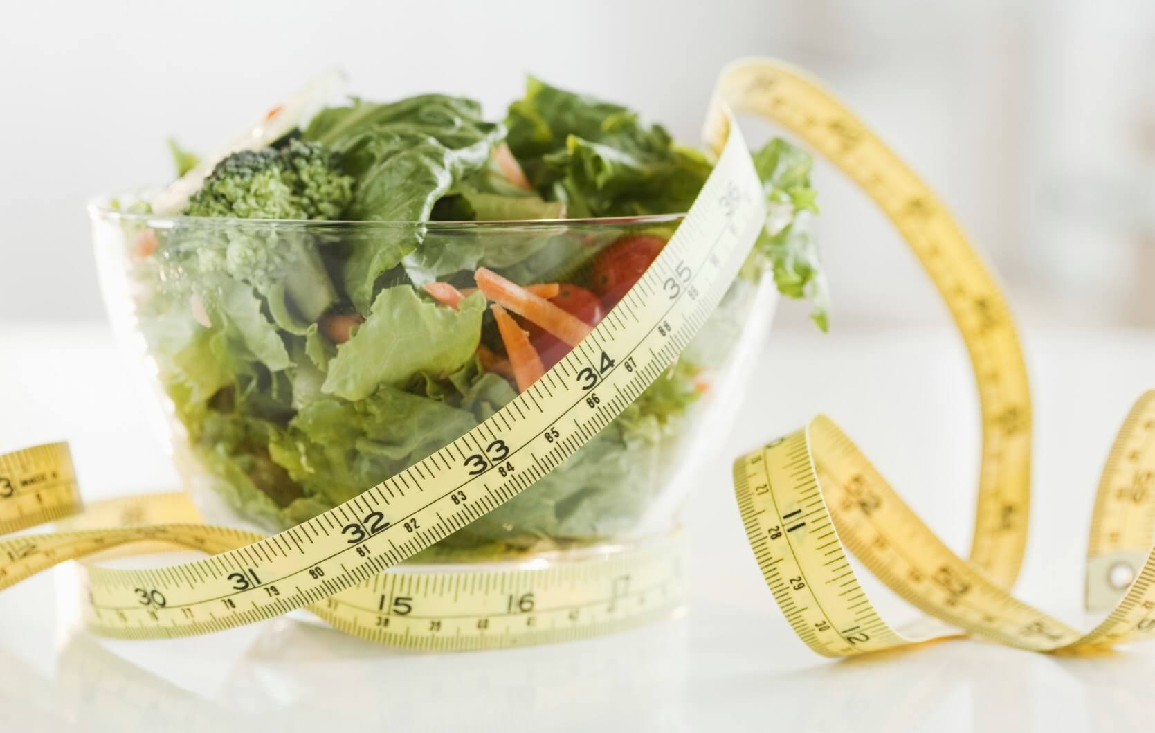 Gewicht verliezen met salade