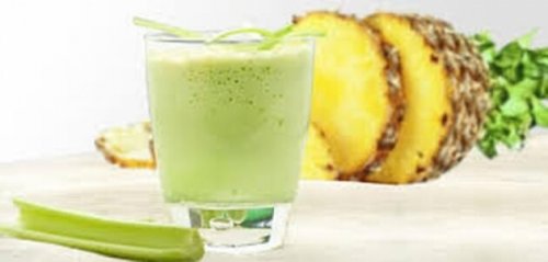Verlies gewicht met selderij en ananas