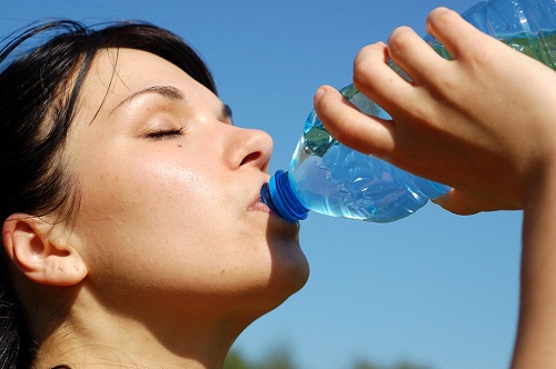 Fles Water Drinken