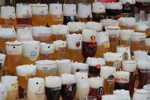 Soorten Bier in Glazen
