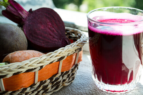 Smoothie met Bieten