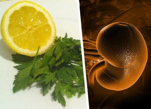 Peterselie en citroen om je nieren te ontgiften