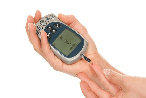 Bloedsuiker checken met diabetes