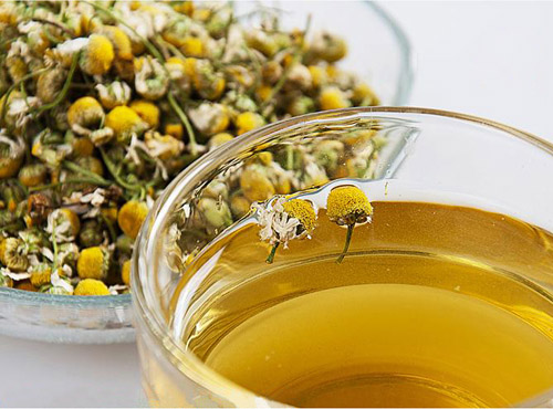 Kamillethee om beter in slaap te vallen