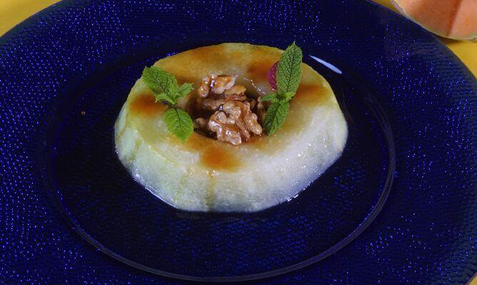 Dessert van Meloen