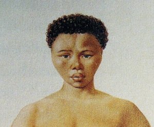 Saartjie Baartman: de vrouw die tentoongesteld werd om haar grote achterste