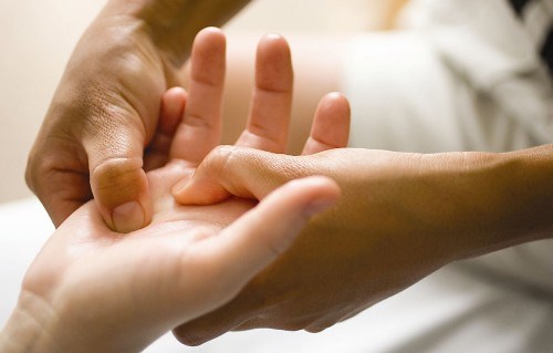 Massage van de Hand