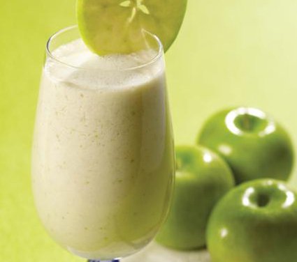 Smoothie met groene Appel