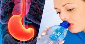 Water drinken op de nuchtere maag
