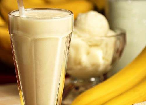 Bananenmilkshake