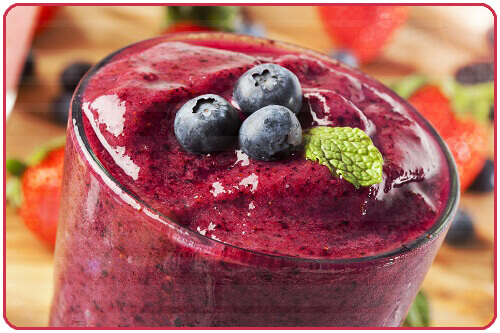 Bosbessensmoothie