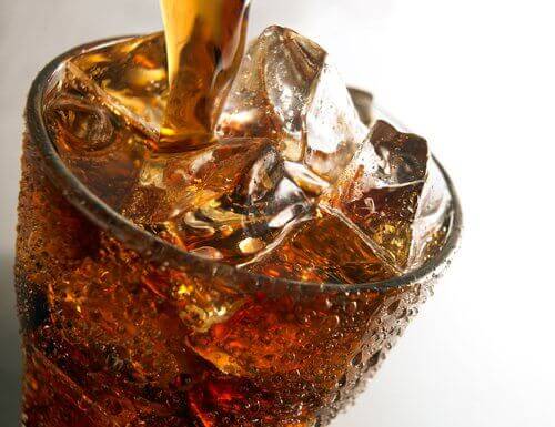 Een glas cola