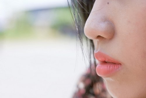 Volle Lippen