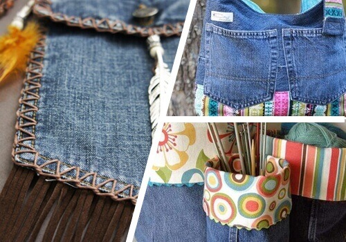9 manieren om je oude jeans te hergebruiken