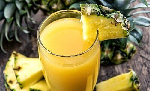 Ontgiftingskuur met ananas