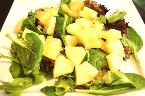 Salade met Ananas