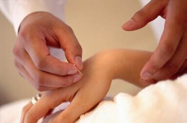 Het Ling Gu-punt bevindt zich in de hand