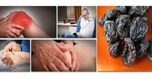 Gedroogde pruimen tegen verlies van botmassa