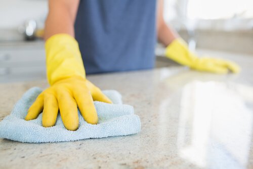Aanrecht Schoonmaken