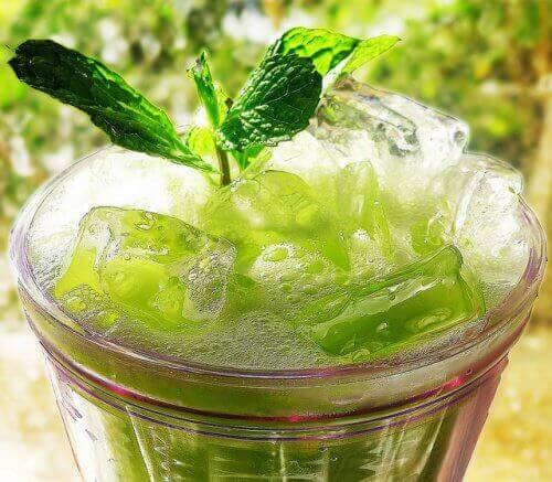 Smoothie met Komkommer en Munt