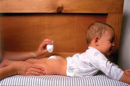 Talkpoeder op Babybillen