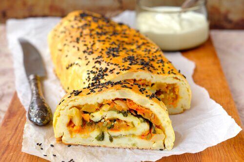 Gevulde Zoete Aardappel