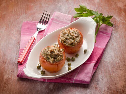 Gevulde Tomaten