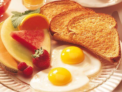 Ei met Toast