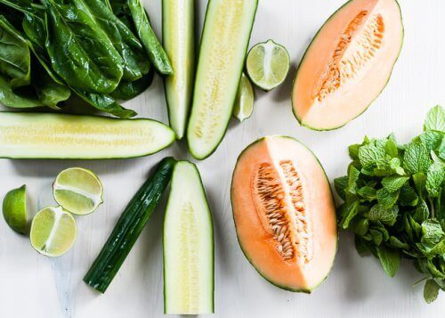 Spinazie, Meloen en Komkommer