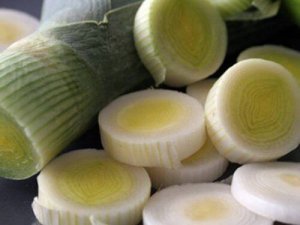 Gifstoffen verwijderen met prei