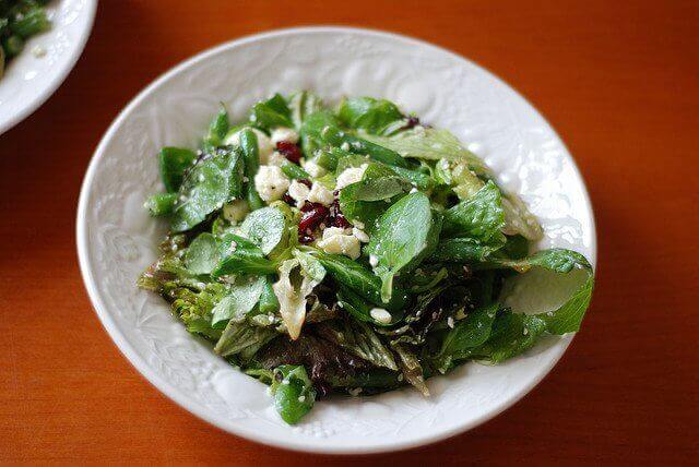 Salade met Waterkers