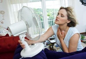 Opvliegers tijdens de menopauze
