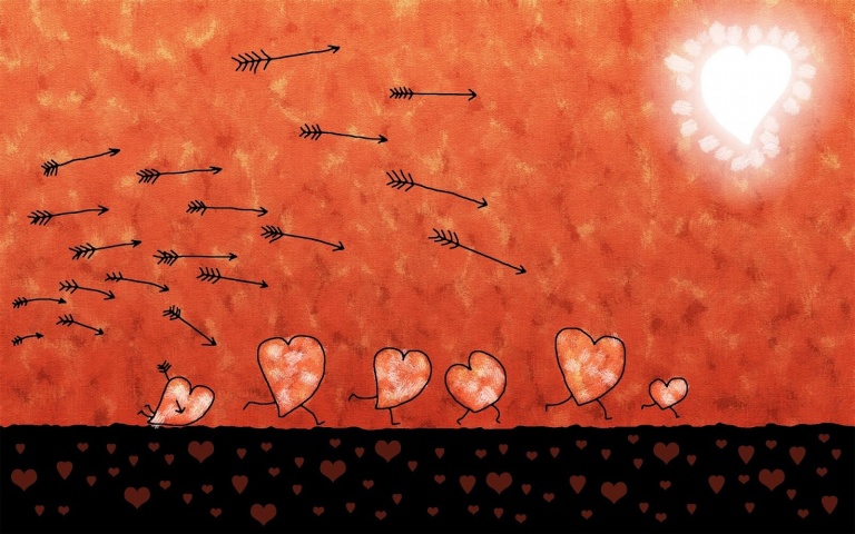 Liefdespijlen