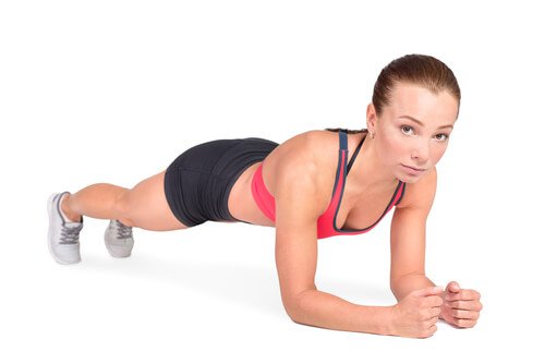 De plank kan helpen om je buikvet te verminderen