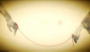 De legende van de rode draad