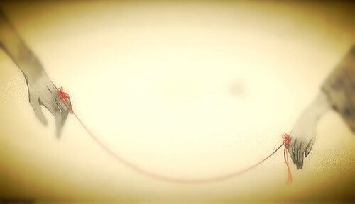 De legende van de rode draad