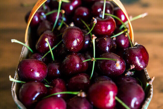 Kersen kunnen je helpen een zuivere huid te krijgen