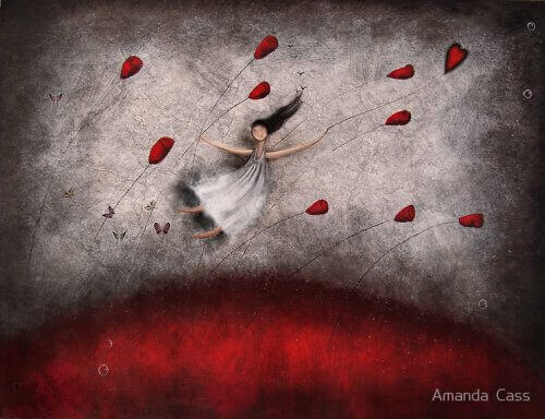 Afhankelijkheid in een relatie. Bloemen